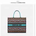 DIOR BOOK TOTE EMBROIDERED CANVAS BAG M1287-4 JH06990Bh43