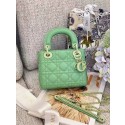Dior Lady Dior Bag Original Sheepskin Leather CD5501 green JH06928OW36
