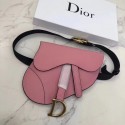 Fake Dior SADDLE-CLUTCH VAN KALFSLEER S5632C Rose Ballet Pink JH07323DK43
