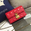 Hot Replica 2017 dior DIORADDICT WALLET ON CHAIN 7056 red JH07645IG96