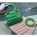 Knockoff Dior Lady Original Silk Bag 2369 Diamond Green JH07186pN75