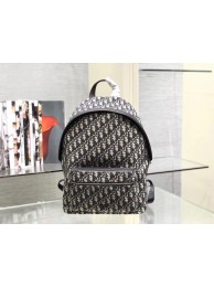 Dior Canvas Backpack Bag M04421 Black JH07316vD13
