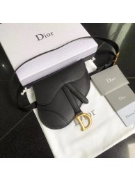 Fashion Dior SADDLE-CLUTCH VAN KALFSLEER S5632C black JH07324RW51
