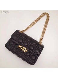 Replica Dior MISS DIOR BAG IN BLACK LAMBSKIN M0250C JH07383oV69